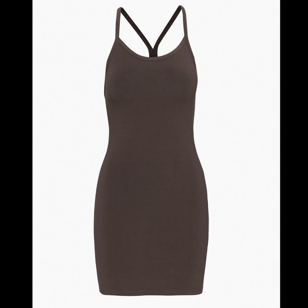 Aritzia Brown Bodycon Dress